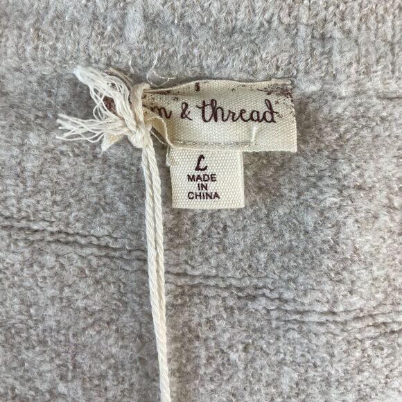 NWT Hem & Thread Cardigan Sweater Coat Size L - Picture 8 of 9